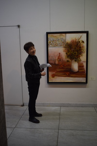 写真：野田美術会展ギャラリートーク