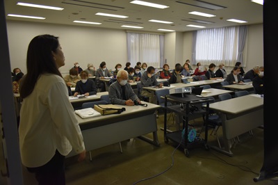 写真：野田美術会展講習会