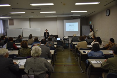 写真：野田美術会展講習会