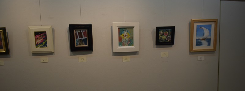 写真：小品展会場